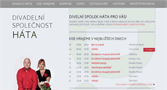 Desktop Screenshot of divadlohata.cz